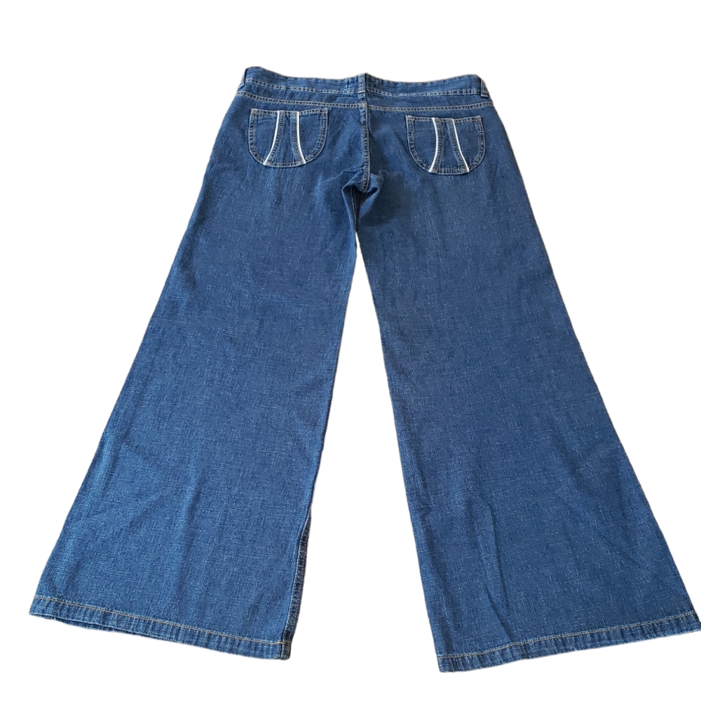 SALE Wide leg Denim Tex by Maz Azria